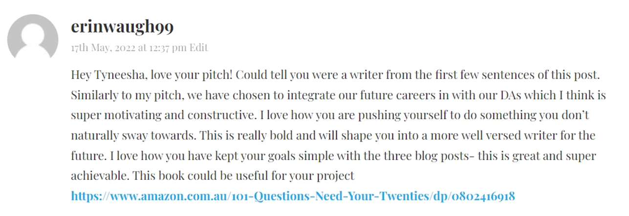 What To Do When You Fail To Predict The Future: My Bcm325 Digital Artifact 3 Tyneesha Writing Pitch Praise Book