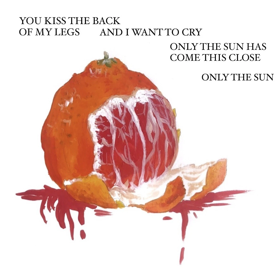 Sliced Blood Orange Juice