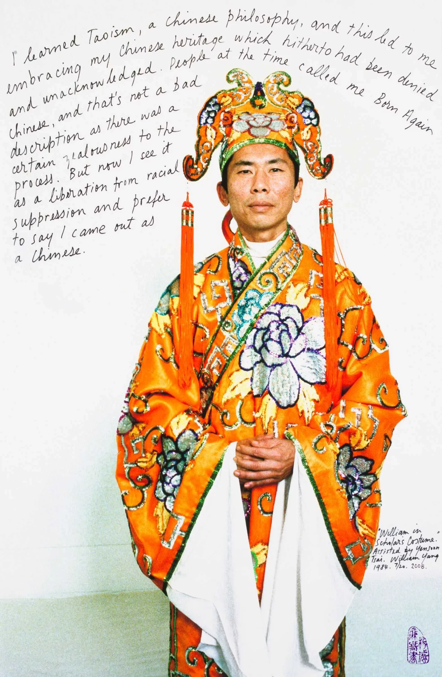 Post Content William Yang Self Portrait