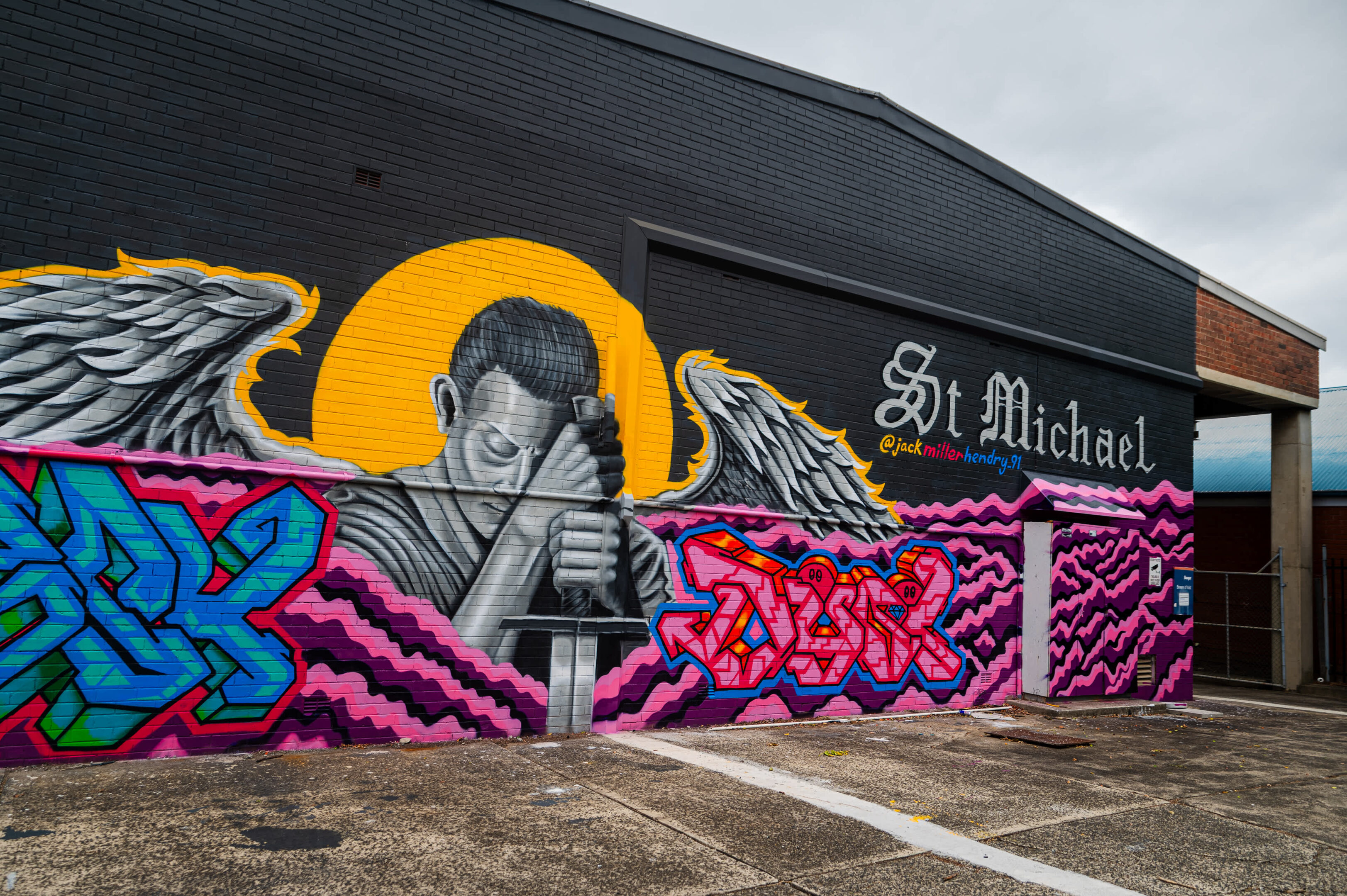 Warrior Angel Inspires Jack Miller Hendy'S New Mural In Thirroul 1 Hedioqnxmskzoiflnnn7