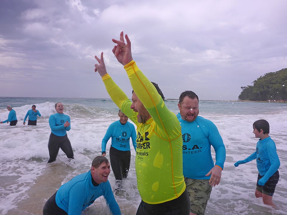Disabled Surfers Ride The Swell Anew