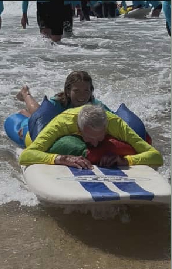Disabled Surfers Ride The Swell Anew